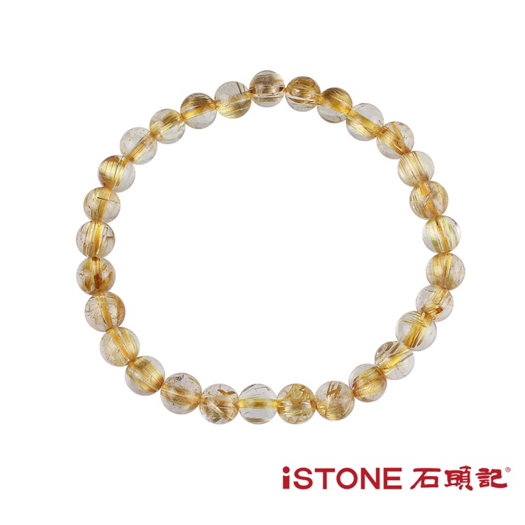 石頭記-鈦晶手鍊-財富滿盈-經典限量◉20D012